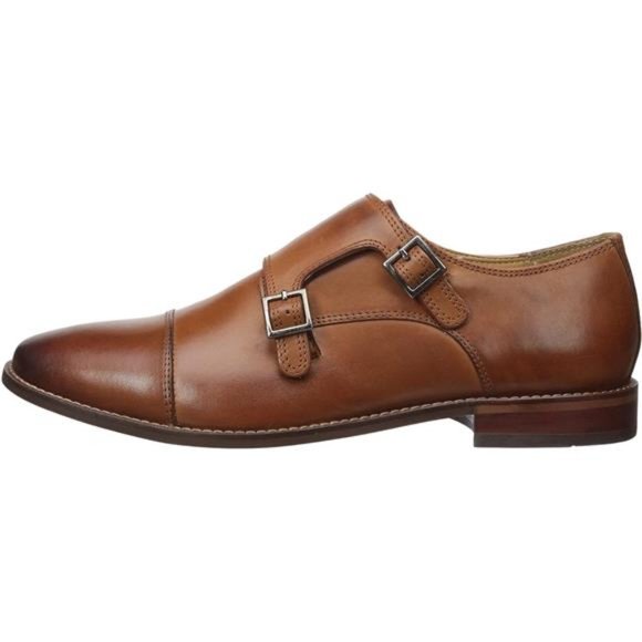 Florsheim Men's Montinaro Double Monk Strap Slip On Dress Shoe